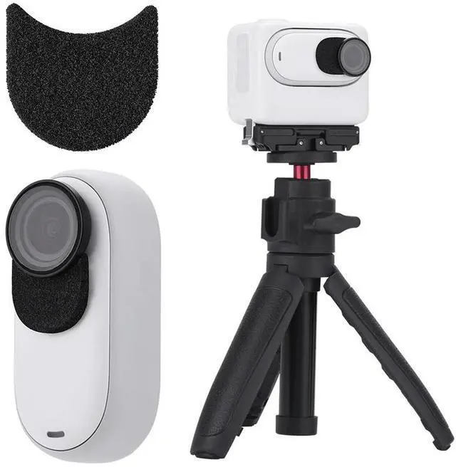 Alt view image 2 of 4 - 6 Pcs Windproof Sponge Protective Case Noise Reduction Windproof Collection Cover Wind Muff for GO 3S/GO 3
