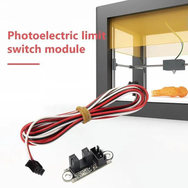 Alt view image 2 of 7 - 3D Printer Optical Switch Sensor Switch Sensor Photoelectric Light Control Control Limit Switch Module Light