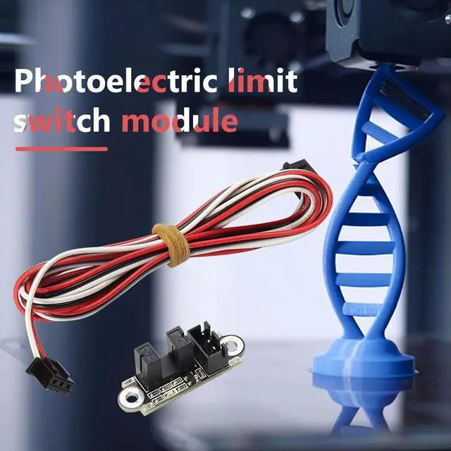 Alt view image 3 of 7 - 3D Printer Optical Switch Sensor Switch Sensor Photoelectric Light Control Control Limit Switch Module Light