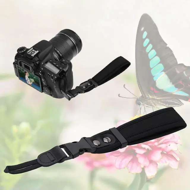 Alt view image 2 of 4 - Portable Hand Wrist Grip Strap Comfortable Camera Wrist Belt Secure Camera Sling Strap for //Fujifilm DSLR Camera