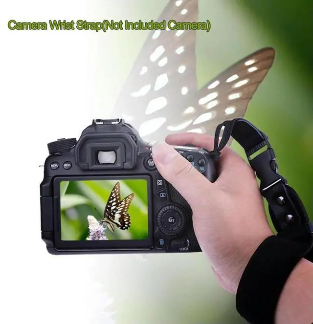Alt view image 3 of 4 - Portable Hand Wrist Grip Strap Comfortable Camera Wrist Belt Secure Camera Sling Strap for //Fujifilm DSLR Camera