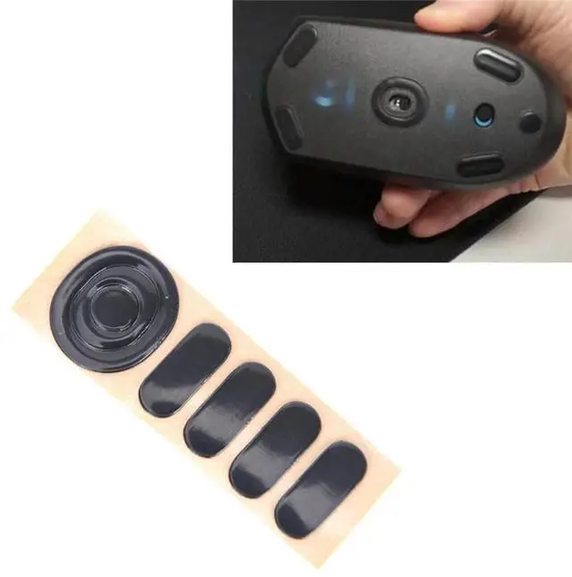 Alt view image 4 of 7 - Mouse Scrolls Wheel Pulley Mouse Wheel Rollers with Mouse Feet Stickers for G304 G305 Gaming Mouse