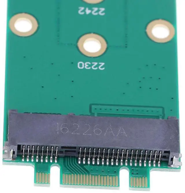 Alt view image 2 of 7 - Expansion Converter NGFF M.2 B M Key to mSATA Mini PCI-E SATA 3.0 SSD Male Converter Card for Bitcoin Miner Mining
