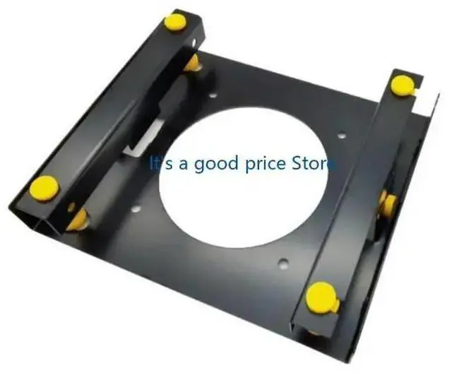 Alt view image 2 of 4 - Flexible Suspension Design 3.5Inch Hard Disk Bracket for 5.25Inch Bay Installation Reduce Chassises Resonances Noise