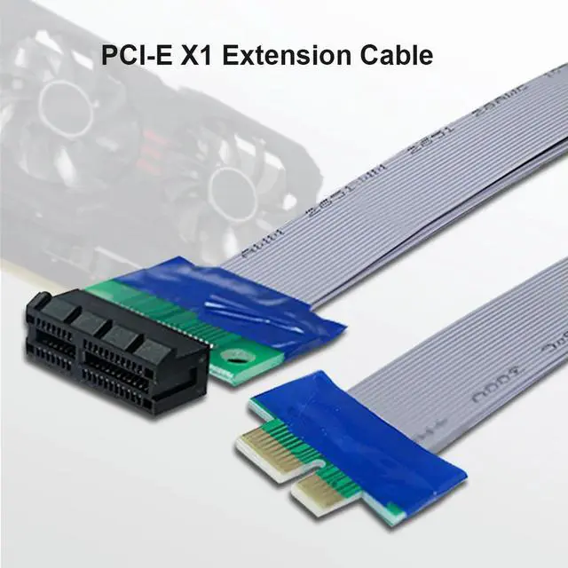 Alt view image 4 of 6 - Riser Card Extender Extension Ribbon 15cm Flexible PCI-E PCI Express Riser Card Extender Extension Cable