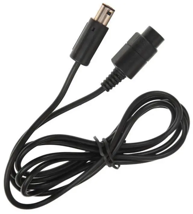 Alt view image 3 of 7 - 1.8m Controller Extension Cable Gamepad Lead Cord Gamepad Line for GameCube Controller for Nintendo GC Controller