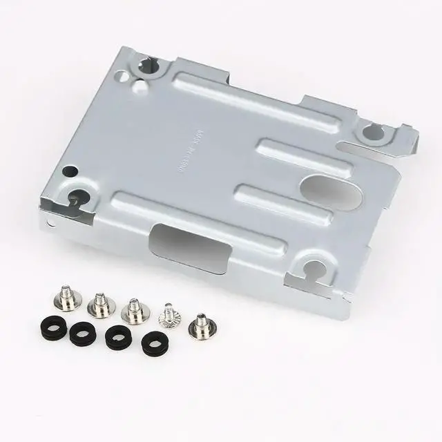 Alt view image 3 of 7 - For PS3 Super Slim l Internal Hard Disk Drive HDD Mounting Bracket + Screws Game Console Base Tray for 3