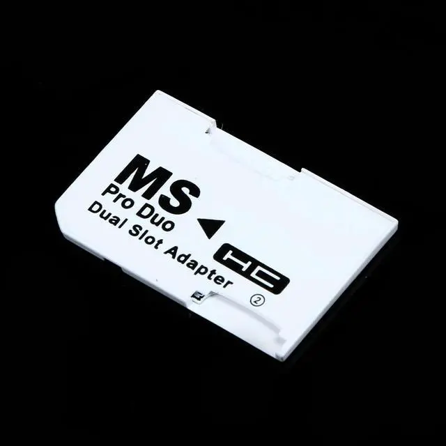 Alt view image 4 of 7 - Memory Card Adapter Micro SD TF Flash Card to Memory Stick MS Pro Duo for PSP Card Single / Dual 2 Slot Adapter