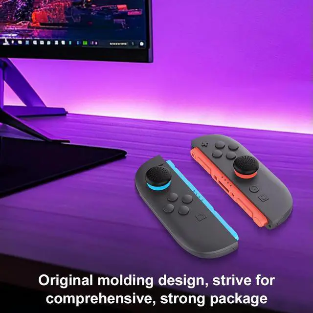 Alt view image 3 of 7 - 6Pcs Silicone Joystick Cap Joystick Cover Anti-Slip Thumbsticks Cover Soft Thumb Grip Caps for Switch 2 Game Console