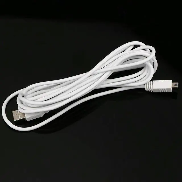 Main image of 3 Meter USB Charger Cable Data Cord Back-up USB Charger Power Cable Cord USB Power/Charger Cable Cord for Nintendo Wii U Gamepad