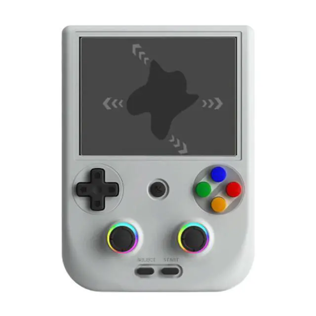 Alt view image 2 of 7 - For Anbernic RG406V Game Console Screen Protector Film 9H HD Screen Tempered Film Anti-Scratch Clear Protective Film Accessories