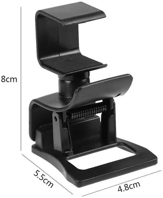 Alt view image 2 of 7 - Adjustable TV Clip Mount Stand Holder Camera Mount Bracket TV Camera Stand Mount for PS 4 4 Camera