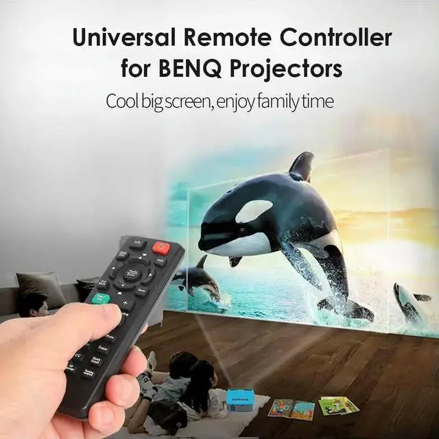 Alt view image 2 of 7 - Appliances Home Infrared Remote Controller for BENQ Projector MS504 MX505 MS521P MS522P MS524 MW526 MX525