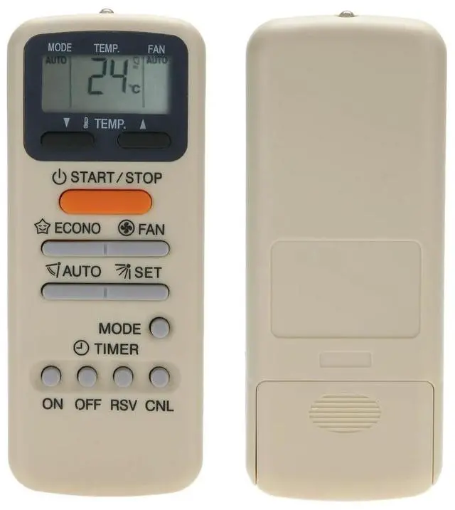 Alt view image 2 of 7 - Air Conditioner Remote Control for WH-E1NE WH-D9S KT-TS1 WC-E1NE WH