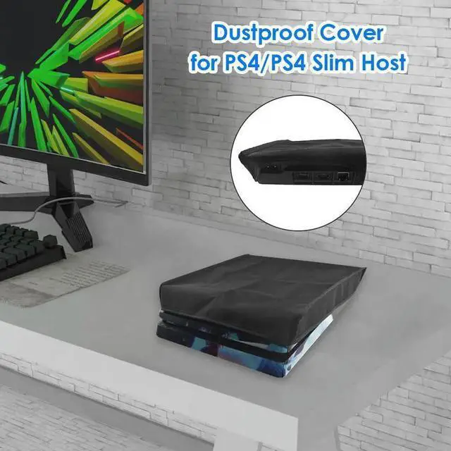 Main image of Horizontal Waterproof Dust Proof Cover Game Console Protective Outer Casing with Soft Lining for PS4 PS4 Slim Console