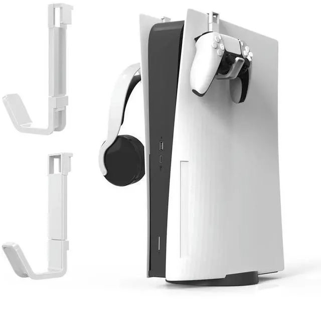 Main image of Gaming Headset Controller Hook Holder Space Saving Headset Controller Haning Hook Stable Display Stand for PS5 /PS5 Slim Console