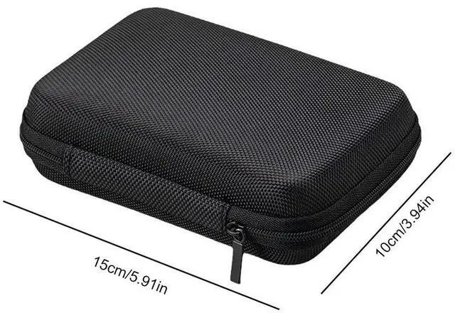 Alt view image 4 of 4 - Travel Carrying Case Anti-scratch Portable Organizer Bag Handheld Game Console Case Bag for Anbernic RG34XX/K36/R36S/R35S Case