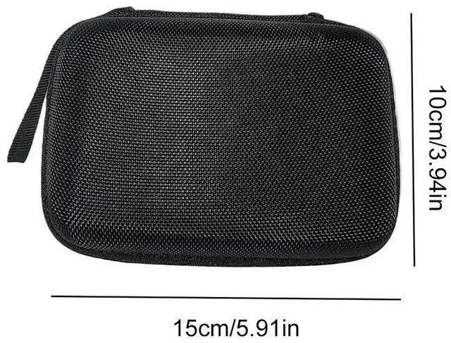 Alt view image 4 of 4 - Carrying Case Shockproof Portable Organizer Bag Anti-scratch Protection Bag with Mesh Bag for Anbernic RG34XX/K36/R36S/R35S Case