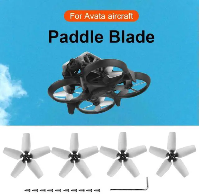 Alt view image 2 of 4 - 4pcs Propeller Wing Fans Replacement Parts Drone Accessories for Avata Lightweight Propeller Wings Blades Noise Reduction