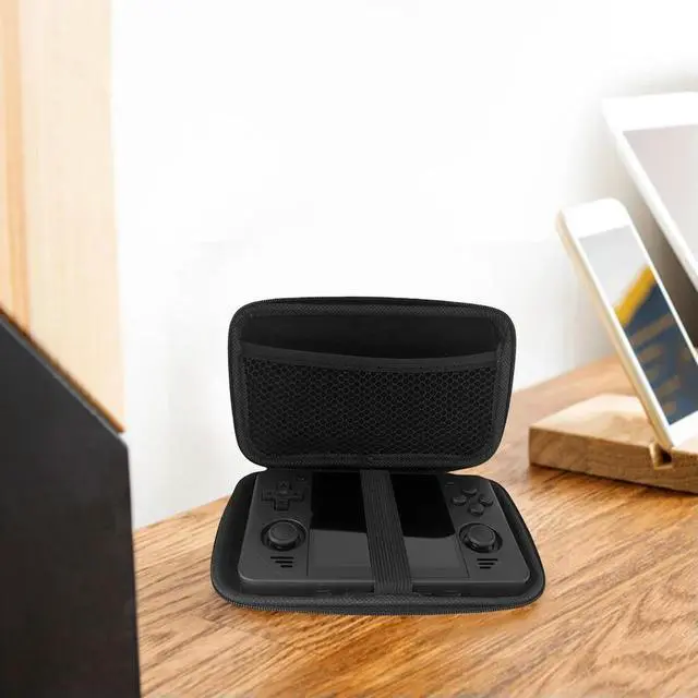 Alt view image 3 of 4 - Game Console Bag Anti-Drop Accessories Cable Box Shockproof Zipper Handbag for Anbernic RG40XXV/RG40XXH/RGB20SX