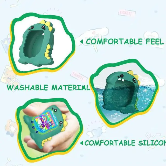 Alt view image 4 of 4 - Silicone Case Anti-Scratch Protective Cover Waterproof Protective Skin Sleeve Shell for Tamagotchi Uni 2023 Virtual Pet Machine
