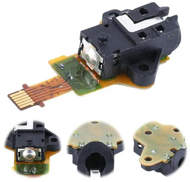 Alt view image 4 of 4 - Socket Flex Board Headphone Earphone Connector Audio Sound Replacement Audio Jack Connector for NS 2 Game Replacement