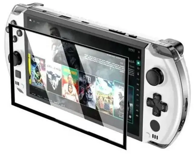 Alt view image 2 of 7 - For GPD Win 4 Tempered Glass Films Anti-Scratch Protection Cover Film Anti-Fingerprint Screen Film Anti-Glare Game Accessories