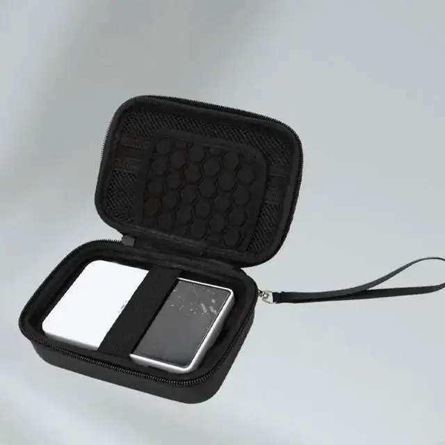 Alt view image 2 of 7 - for RG 34XX K36 R36S R35S Handheld Game Console Scratchproof Carrying Case Shockproof Bag with Mesh Pocket