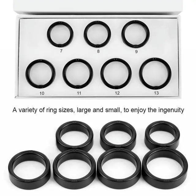 Alt view image 2 of 7 - Ring Sizing Kit Sizing Kit Size First Before You Buy 8 Sample Ring Sizes Size Before You Buy The Ring Sizes 7 To 13