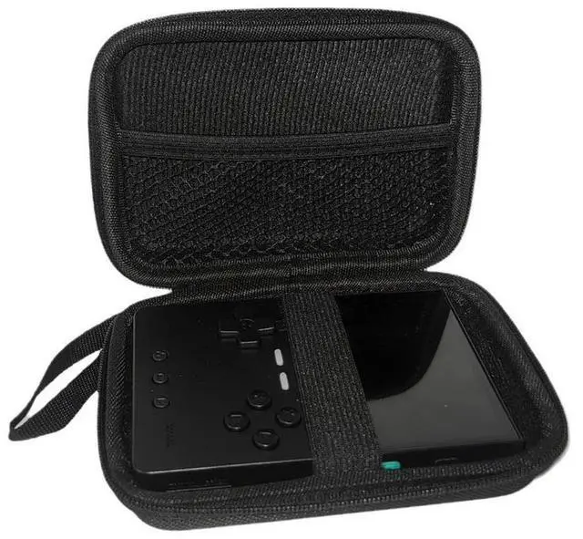 Alt view image 4 of 7 - Carrying Case Anti-scratch Protection Bag with Mesh Bag Game Console Case Bag for Trimui Brick Protector Accessories