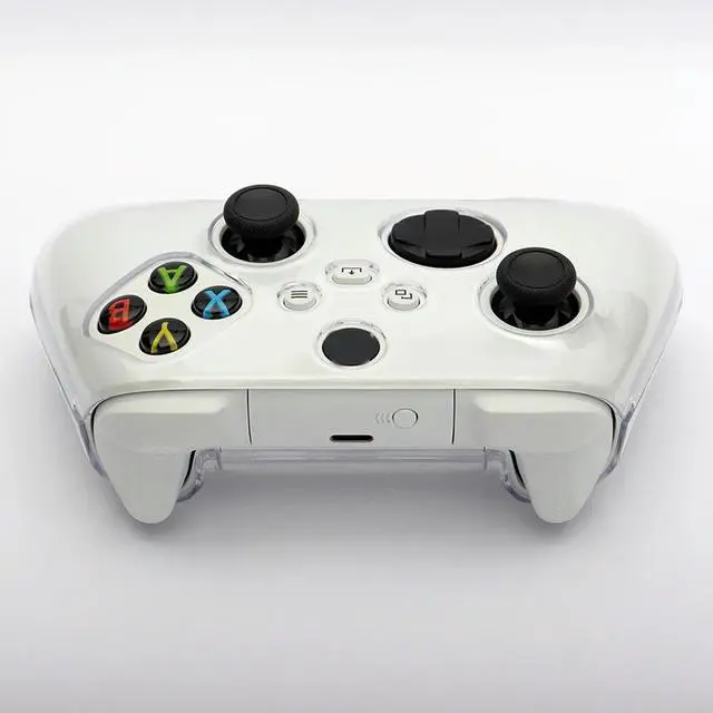 Main image of Clear Crystal Case Anti-Slip Transparent Skin Housing Case Travel Protective Case for Xbox Series X/S Controller
