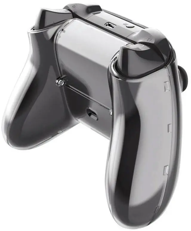 Alt view image 4 of 7 - Clear Crystal Case Anti-Slip Transparent Skin Housing Case Travel Protective Case for Xbox Series X/S Controller