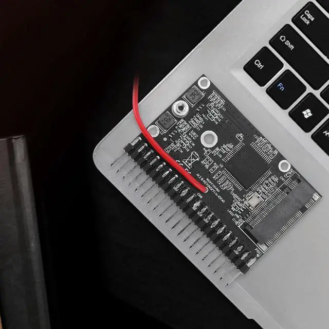 Alt view image 3 of 7 - NGFF SSD To 3.5inch IDE 44pin Adapter NGFF SSD To 3.5 IDE Converter 150MB/s SSD Converter Converter Adapter Computer Accessries