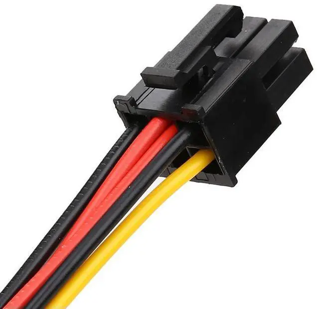 Alt view image 4 of 4 - 10PCS 4 Pin Molex To 6 Pin PCI-Express Video Card Cable Power Converter Adapter Cable PCI Express Power Cable for Video Card