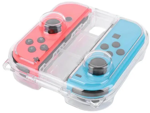 Alt view image 4 of 4 - PC Gamepad Controller Transparent Box Dustproof Transparent Protective Shell for Nintendo Switch/OLED Joy-Con