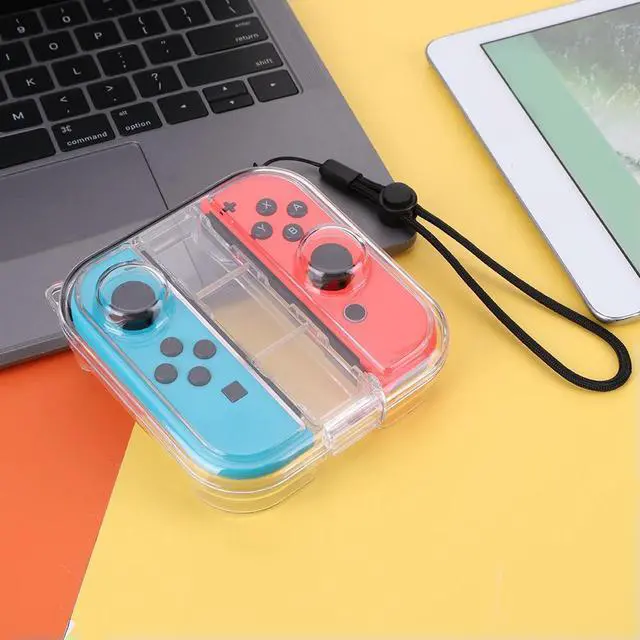 Alt view image 3 of 4 - PC Gamepad Controller Transparent Box Dustproof Transparent Protective Shell for Nintendo Switch/OLED Joy-Con