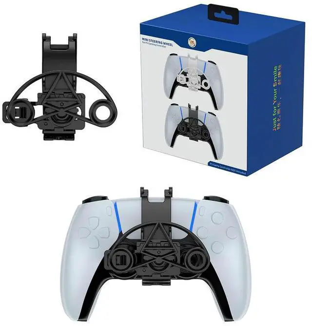 Alt view image 4 of 4 - Mini Racing Games Steering Wheel Replacement for PS5 Game Controller Accessories 3D Printing To Increase Game Experience