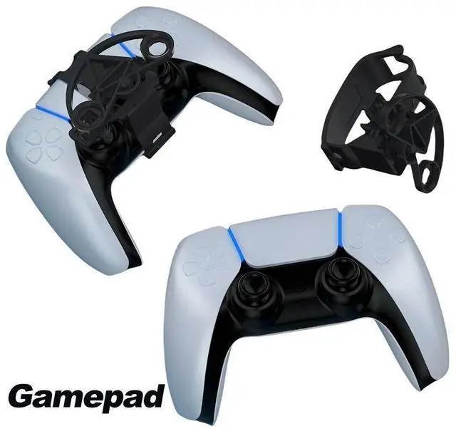 Alt view image 2 of 4 - Mini Racing Games Steering Wheel Replacement for PS5 Game Controller Accessories 3D Printing To Increase Game Experience