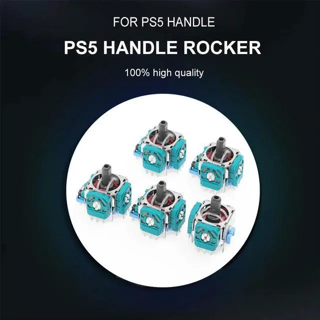 Main image of 5pcs Joystick Axis Analog Sensor Module Game Console Replacement Controller Handle Joystick for PS5 Controller