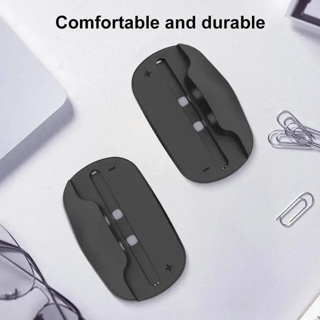 Alt view image 3 of 4 - 2PCS Mini Portable Mice Base Handheld Mouse Holder Left+Right Controller Bracket Stand Holder for Nintendo for Switch 2 Joy-Con
