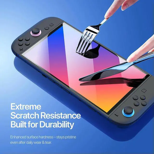 Alt view image 2 of 4 - Game Screen Protective Film for Nintendo for Switch 2 with Alignment Frame Game Console Film Anti-Scratch Bubble Free Anti-Glare