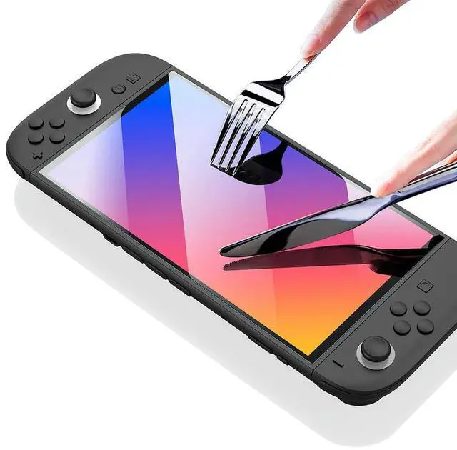 Alt view image 4 of 4 - Game Screen Protective Film for Nintendo for Switch 2 with Alignment Frame Game Console Film Anti-Scratch Bubble Free Anti-Glare