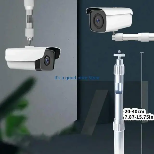 Alt view image 2 of 7 - Extendable Camera Support Bracket Flexible Camera Holder for Home and Office, Adjustable from 20cm to 40cm