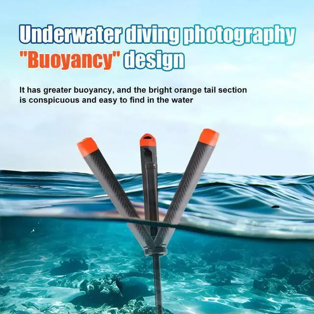 Alt view image 4 of 7 - Floating Selfie Stick Tripod Hand Grip Extendable Tripod Stand for GoPro Action Camera