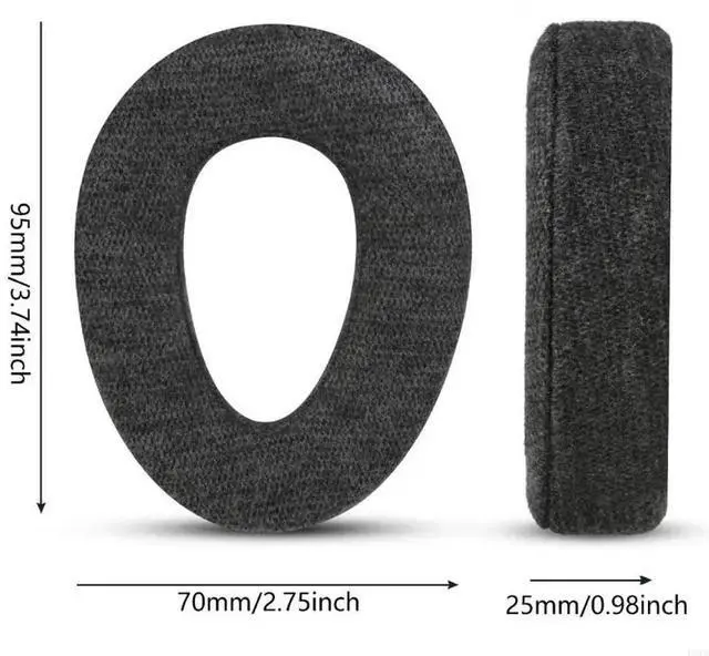 Alt view image 3 of 7 - Earphone Sponge Cover Ear Pad Headphone Cushion Earmuffs for PXC550 I/II Spare Earpads with Comfortable Wear