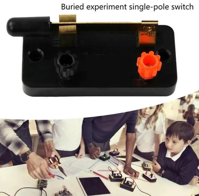 Alt view image 2 of 7 - 10Pcs Single Throw Switches Parallel Circuit Switches Series Circuit Switches For Science Education And Demonstration
