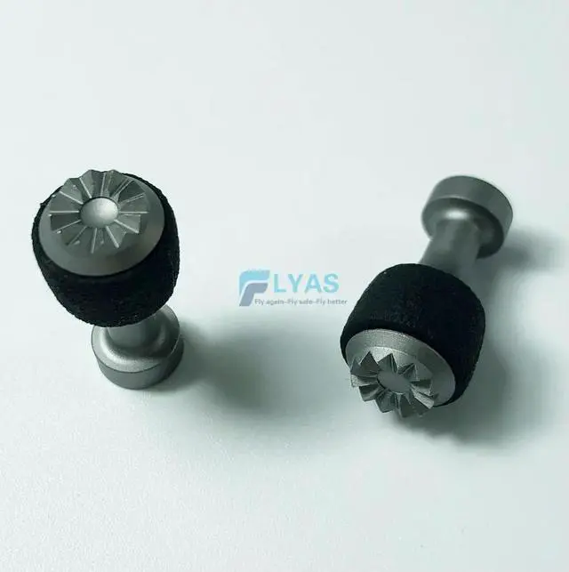 Main image of 100% and Remote Control Stick End with Soft Rubber Ring (2pcs) Thumb Rocker for Mavic 2 Pro Zoom Controller