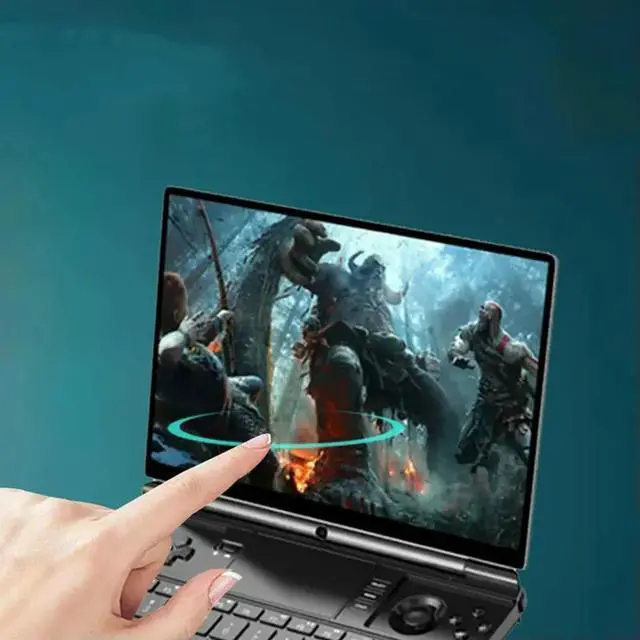 Alt view image 3 of 7 - For GPD Win Max 2 Tempered Glass Screen Protector Film 9H Hardness Protection Cover Film Anti-Fingerprint Screen Film Anti-Glare
