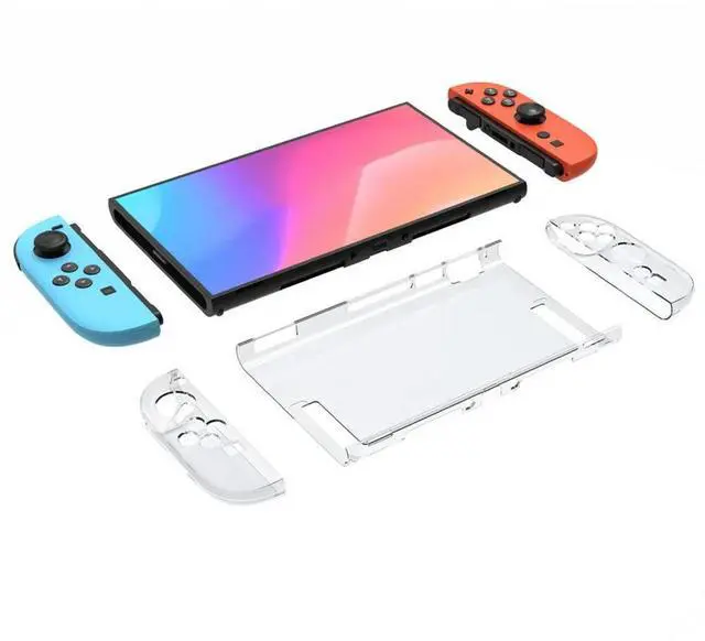 Alt view image 2 of 7 - PC Game Console Case Anti-Scratch Transparent Box High Transparency Hard Shell Case for Switch 2 Game Console