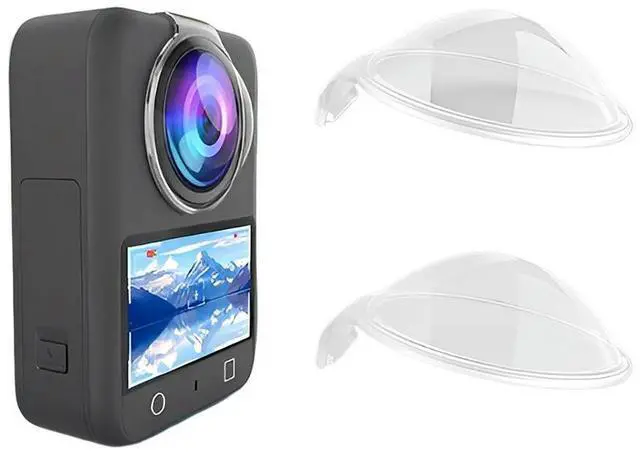 Alt view image 3 of 7 - For Osmo 360 Action Camera Lens Guard Wear Resist Camera Protective Cover Seamless Plastic Lens Cover Camera Accessories